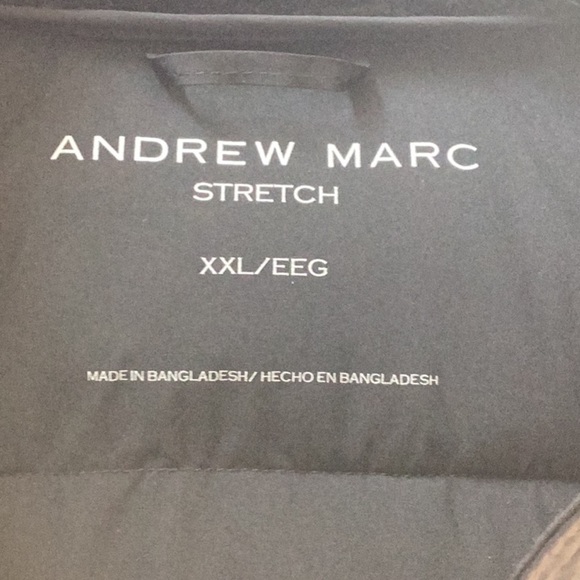 Andrew Marc black quilted parka jacket. Women’s size XXL - Picture 10 of 16